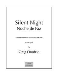 Silent Night/Noche de Paz SATB choral sheet music cover Thumbnail